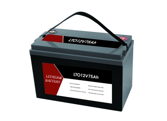 RV / キャラバン / ボート用 BMS の LTO 12V 75Ah ポータブル リチウム タイタネート バッテリー パック