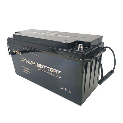 高密度高速充電 寿命PO4 リチウム電池 25.6V 100Ah 2560Wh