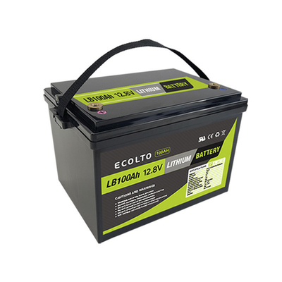 エコライト 1280Wh RV リチウムバッテリー M8 端末型 12.8V 100Ah LiFePO4 バッテリー