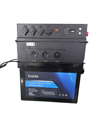 ポータブルエネルギー 12.8V RV リチウムバッテリー 12.8V 300Ah 3840Wh ディープサイクルライフ