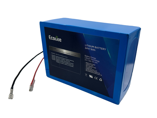 24V 7.8Ah Protable Lithium Titanate LTO バッテリー パック ソーラー・トラッカー
