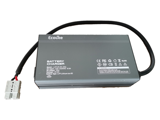 LFP 29.2V 25A LiFePO4 リチウム電池充電器 LED表示と自動シャットダウン