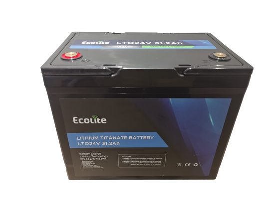 長寿命 安全 急速充電 リチウムイオン LTO 24V 31.2Ah リチウムチタン酸電池パック