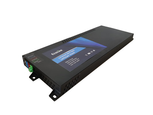 12.8V 110Ah LiFePO4 スリムライン バッテリー 1408Wh リチウム バッテリー バックアップエネルギーのための統合BMS