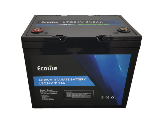 高エネルギーLTO 24V 31.2Ah リチウムチタナート電池 パック サイクル寿命 10000 低温放電