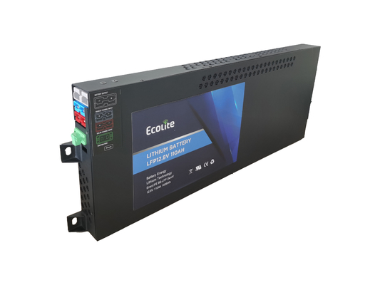 LEDディスプレイ付き軽量 LiFePO4 12V 110Ah RV リチウム鉄リン酸電池