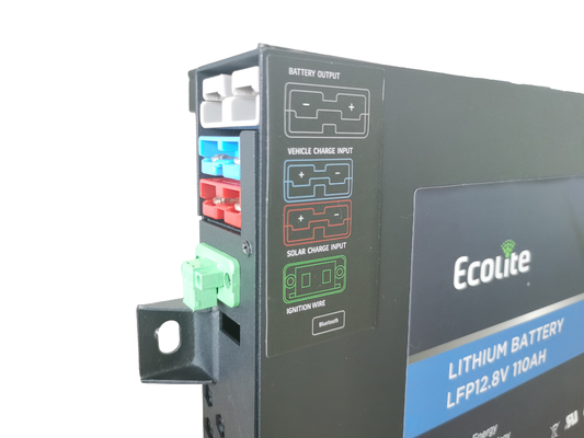 LEDディスプレイ付き軽量 LiFePO4 12V 110Ah RV リチウム鉄リン酸電池