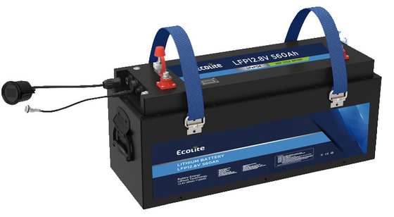 優れたサイクル性能 12V560Ah Lifepo4 バッテリー エネルギー貯蔵 バッテリー 海洋船用