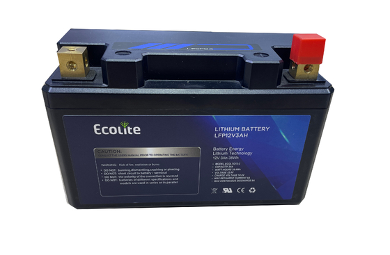 12.8V 3Ah 4Ah 5Ah 7Ah 長寿命 高充電型オートバイ スタート リチウム電池 モトクロス用電動自転車