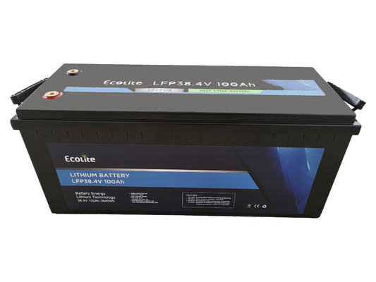 エコライト パーソナライゼーション 38.4V 100Ah LiFePO4 リチウム バッテリー RV キャラバン バックアップ パワー