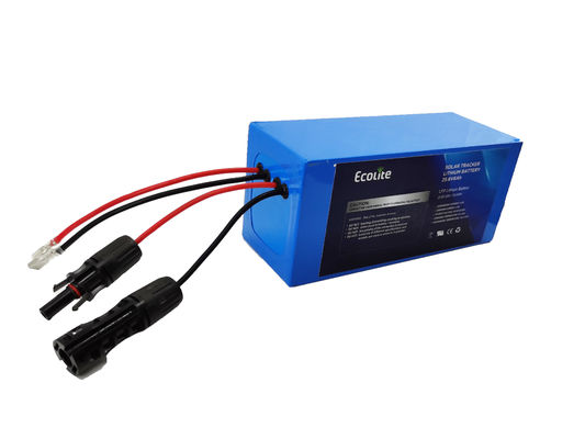 ECOLFP2404 24V 6Ah LiFePO4 ソーラートラッカーバッテリー 高温範囲対応
