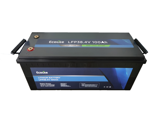 LFP36-100 38.4V 100Ah LiFePO4 リチウムイオンバッテリーパック スマートBMSアプリ制御