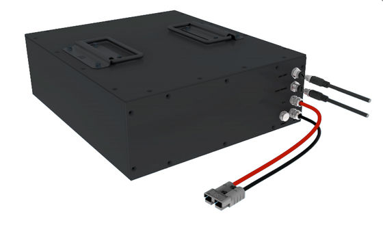 高性能51.2V 50Ah LiFePO4 リチウム電池 AGVおよび産業用電源需要のために