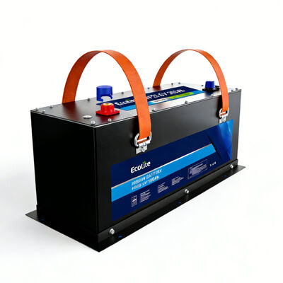 ECOLITE 25.6V 314Ah LiFePO4 バッテリー 高容量高速充電 パック